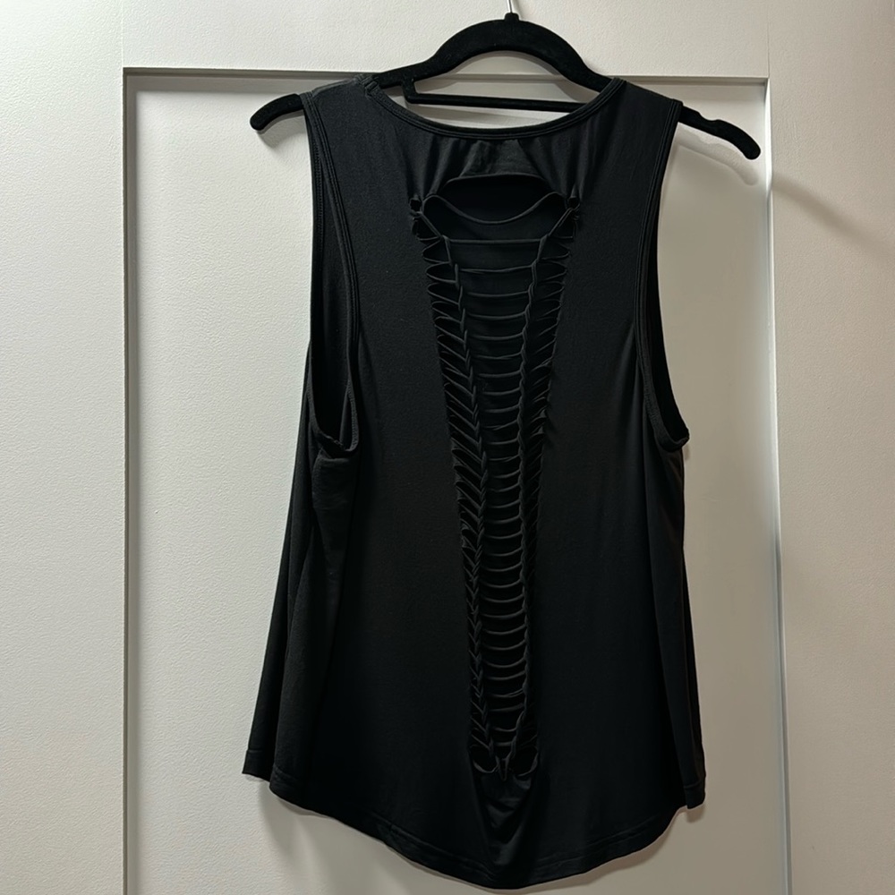 Carbon38 Black Top Tank XS